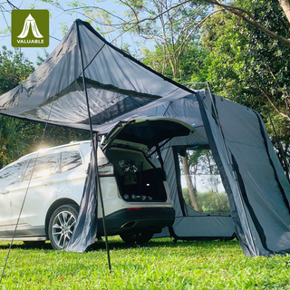 Auvent arrière de voiture extension arrière de voiture support automatique extérieur camping-car tente arrière de voiture auvent de voiture moustiquaire Protection solaire contre la pluie