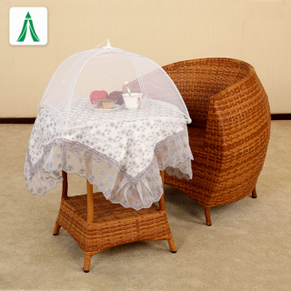 Tente de couverture de nourriture de maille de moustiquaire géante de forme de parapluie pliable